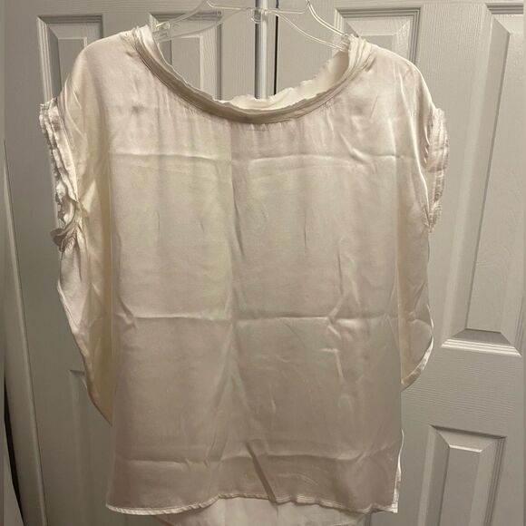 Joie Ivory Silk Blouse Size XS - Picture 1 of 5